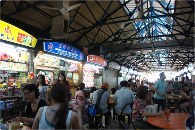 2012新加坡自由行,傳統市場,新加坡,海南雞飯,炸芎蕉,甘蔗汁,自由行 @鴨鴨美食館